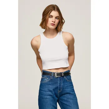 Dámské tričko Pepe Jeans Dámské tričko PIERA N Barva: bílá, Velikost: XS