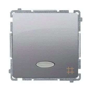 vypínač Křížový vypínač pod omítku Kontakt-simon stříbrný BMW7L.01/43