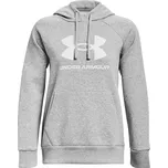 Dámská mikina přes hlavu Under Armour RIVAL FLEECE BIG LOGO HOODIE W šedá 1379501-012 - M | UK 9,5 | US 12