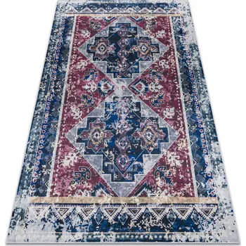 Koberec PROTISKLUZOVÝ PRACÍ KOBEREC 120x170 bordó #I080