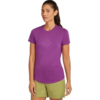 Icebreaker Merino Blend 125 Cool-Lite Sphere SS Tee Fusion Women PASSION fialová L