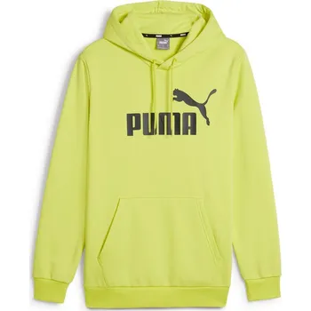 Pánská mikina Pánská mikina přes hlavu Puma ESS BIG LOGO HOODIE zelená 586687-68 - L | UK 11 | US 12