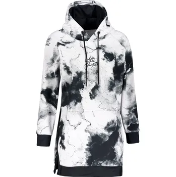 Dámská móda Dámská funkční mikina premium ALTISPORT VOJ/ALW066MI03 BÍLOČERNÁ XL