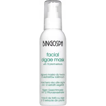 Pleťová maska BINGOSPA 150 g Algová maska na obličej s 12 složkami