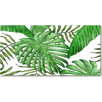 Obraz Panel do kuchyně Tropické listy 140x70 cm + LEPIDLO