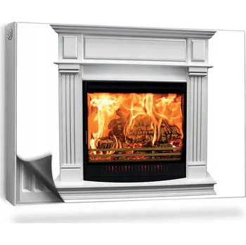 Obraz Magnetická podložka na radiátor, kryt 90 x 60 cm šedá