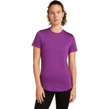 Dámské merino tričko s krátkým rukávem ICEBREAKER Wmns 125 Cool-Lite Sphere III SS Tee, Passion velikost: XS