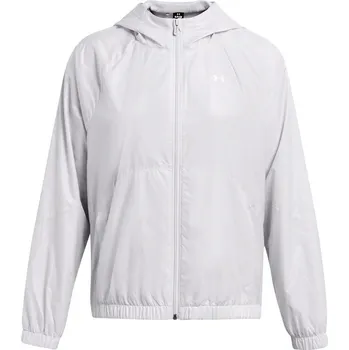 Dámská casual bunda Dámská sportovní bunda Under Armour SPORT WINDBREAKER JACKET W šedá 1382698-014 - XS | UK 11,5 | US 12,5