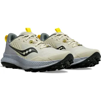 Pánská běžecká obuv Pánské běžecké boty Saucony BLAZE TR béžová S20845-110 - EUR 46,5 | UK 11 | US 12