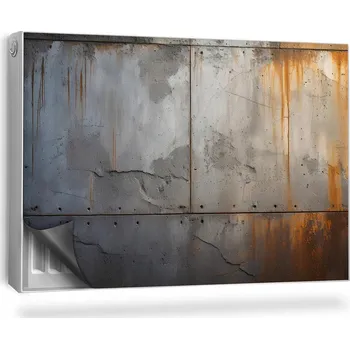 Obraz Magnetická podložka na radiátor Industriální textura surového betonu 90x60