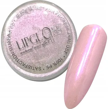 Lak na nehty Efekt pylu na nehty LipGloss Hailey Růžová ozdoba