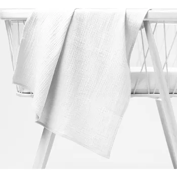 látková plena Mušelínová plena/dečka Nature MSN-010 Sněhově bílá 70x70 cm