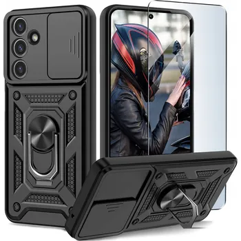 Pouzdro na mobilní telefon Zadní Kryt KrainaGSM pro Samsung, Galaxy A55 5G, černý