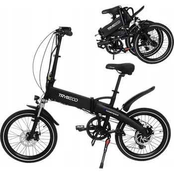 Elektrokolo Elektrokolo (do 250 W) TrybEco Compacta, rám 18 palců, hliníkový, kolo 20", šedé, 250 W