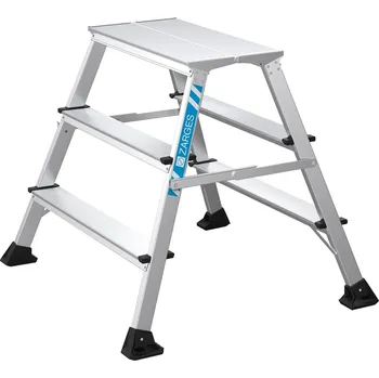 Železářství ZARGES skládací schůdky XLStep P s plošinou 600x300mm - 0,74 m 41409