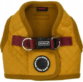 Postroj pro psa Teplé kšíry/vesta IRVIN PUPPIA hořčicová - velikost: XL