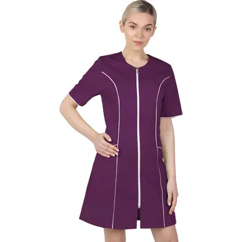 Dámské šaty ŠATY ŠATY dámské na zip, ochranný plášť, kosmetické, 173C, vel. 48