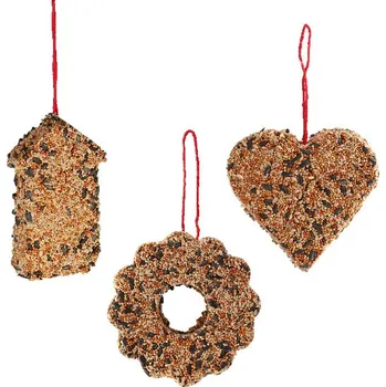 Pro ptáka Krmení Perníček - lisované, balení obsahuje 3 kusy!, V|Esschert Design