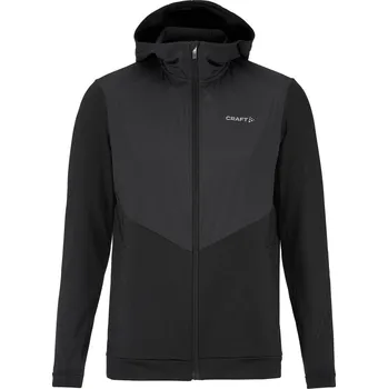 Pánská mikina Pánská Mikina CRAFT ADV ESSENCE JERSEY HOOD JKT 2 M 1915283-999000 – Černá L