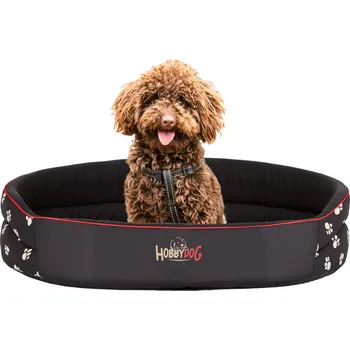 Pelíšek pro psa Hobbydog kotec pro psa, vícebarevný, 76 cm x 62 cm