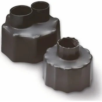 rozdělovač topení Rehau je pokryt termocurkinus. RautherMex pro duo 32+20/111 potrubí