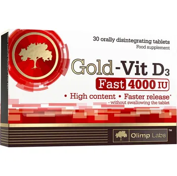 Zdraví Olimp Labs Gold-Vit D3 FAST 4000 IU (30 Tableta)