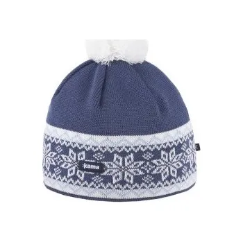 Čepice Kama A116 Knitted Beanie light blue modrá