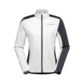 Dámská mikina La Sportiva TRUE NORTH Jacket Women Chalk/Onyx bílá M