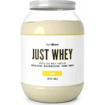 Protein Protein směs proteinů GymBeam prášek 1000 g, banánová příchuť