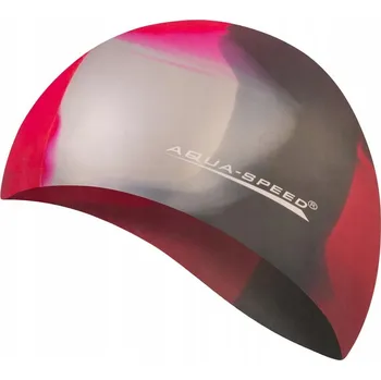 Plavecká čepice pro dospělé Silikonová Aqua Speed vícebarevná
