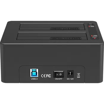 Pevný disk KLONOVACÍ STANICE PRO HDD MAIWO 2x3,5" a 2,5" SATA K3082C