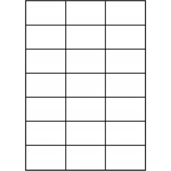 Speciální papír Samolepicí štítky AMP 70x42 mm, 2100 ks