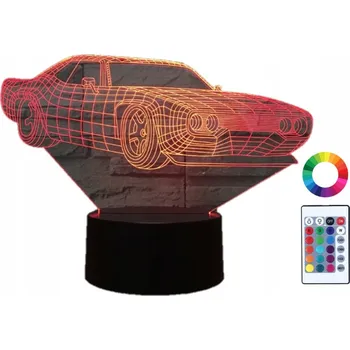 Lampička Plexido vícebarevná Noční lampa