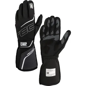 Rukavice OMP Rukavice Tecnica My2025 Černá / Antracitová XS