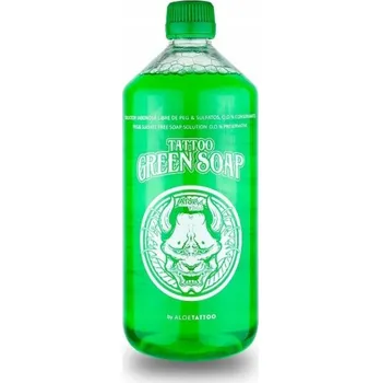 Mýdlo Aloe Tattoo Green Soap 1 l mýdlo na tetování