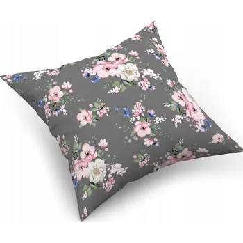 Povlak na dekorativní polštářek Povlak na polštářek "jasiek" 40x40 cm 100% BAVLNA VZOR: Jabłonka grafit