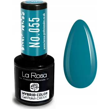 Lak na nehty Hybridní lak barevný lak La Rosa Tyrkysová 9 ml