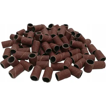 Brusné návleky na manikúru a pedikúru na frézku, mandrel #80 x 100 kusů