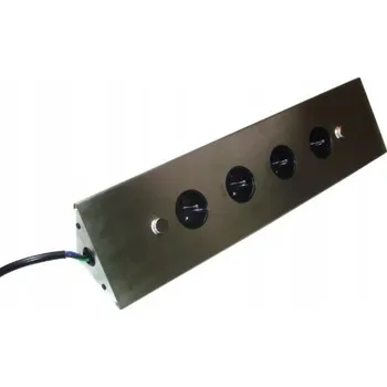 Prodlužovací kabel Zásuvková lišta Rohový prodlužovací přívod Corner se 4 zásuvkami