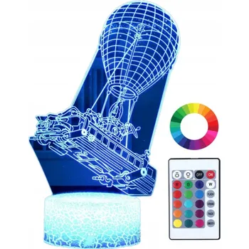 Lampička Noční lampa Plexido vícebarevná