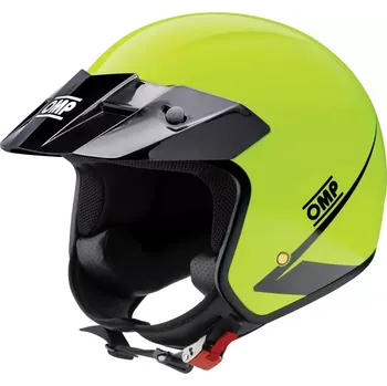 Helma na motorku OMP Přilba Star-J Intercom Žlutá XL