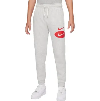 Dětské tepláky na volný čas Nike B NSW CORE HBR JOGGER K šedé DM8100-050 - M | UK 9,5 | US 12