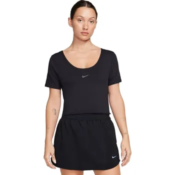 Dámské tričko Dámské funkční tričko s krátkým rukávem Nike ONE CLASSIC W černé FN2851-010 - XL | UK 7,5 | US 8,5