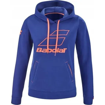 Dámská mikina MIKINA BABOLAT EXERCISE HOOD SWEAT WOMEN ESTATE BLUE S