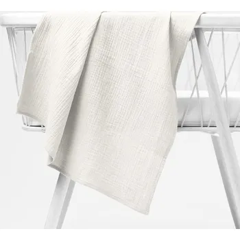 látková plena Mušelínová plena/dečka Nature MSN-049 Bílá 70x70 cm