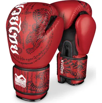 Boxerské rukavice Boxerské rukavice Phantom Athletics Muay Thai RED Velikost: 12oz