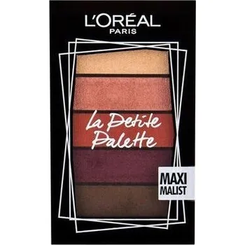 Oční stíny Paletka očních stínů L'Oréal Paris Lisované, mix povrchů