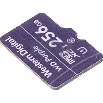Paměťová karta PAMĚŤOVÁ KARTA SD-MICRO-10/256-WD microSD UHS-I, SDXC 256 GB Western Digital