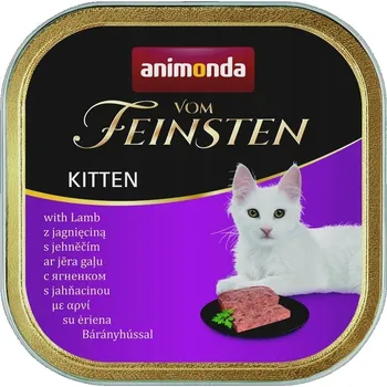 Krmivo pro kočku Animonda Vom Feinsten Kitten vlhké krmivo pro koťata, jehněčí, 100g