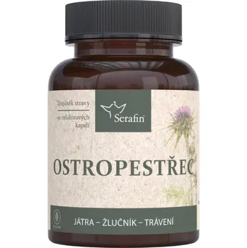 Přírodní produkt Serafin Ostropestřec přírodní bylinné kapsle, 90 tobolek